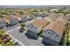 Aerial view of townhouses with ample parking at 8627 Roping Rodeo Ave # 103, Las Vegas, NV 89178