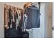 Large walk-in closet with ample hanging space at 8627 Roping Rodeo Ave # 103, Las Vegas, NV 89178