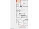 Detailed second floor plan featuring four bedrooms, two baths, loft, and laundry room at 10039 Sir Atlas Ct, Las Vegas, NV 89148