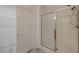 Bathroom with shower stall and a separate closet at 10201 Premia Pl, Las Vegas, NV 89135