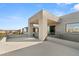 Modern patio with mountain views and sleek design at 10286 Jade Gardens Dr, Las Vegas, NV 89135