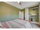 Bright bedroom with ample closet space and a comfortable bed at 10509 India Hawthorn Ave, Las Vegas, NV 89144