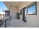 Private balcony with glass railings and a view at 10955 Mojave Spring Dr, Las Vegas, NV 89135