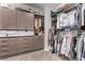 Large walk-in closet with ample shelving and hanging space at 220 Glen Lee St, Henderson, NV 89012