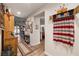 Bright entryway with hardwood floors and rustic decor at 2540 Sparrow Way, Pahrump, NV 89048