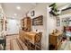 Entryway with wooden furniture, showcasing a rustic design at 2540 Sparrow Way, Pahrump, NV 89048