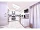 Modern kitchen featuring stainless steel appliances and ample counter space at 3905 Blairmoor St, North Las Vegas, NV 89032