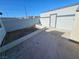 Landscaped backyard, including a storage shed at 4017 Danford Pl, Las Vegas, NV 89102