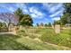 Backyard view of a home overlooking a golf course at 5236 Woodlawn Ln, Las Vegas, NV 89130