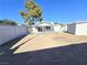 Spacious backyard with view of house at 5260 San Anselmo St, Las Vegas, NV 89120