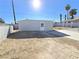 Large backyard with detached storage shed at 5260 San Anselmo St, Las Vegas, NV 89120