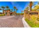 Gated entrance to Tremezzo community at 59 Portezza Dr, Henderson, NV 89011