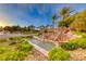 Water feature at gated community entrance at 59 Portezza Dr, Henderson, NV 89011