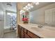 Bathroom with double vanity and shower/tub at 5993 Lambert Bridge Ave, Las Vegas, NV 89139