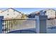 Community view from private balcony with curved metal railing at 7075 Jasper Hill Way, Las Vegas, NV 89118