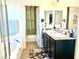 Bathroom boasts a relaxing bathtub and double vanity at 7529 Earnshaw Ave, Las Vegas, NV 89149