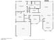 Shows a 3 bedroom, 2 bathroom floor plan at 7859 Lisa Marie Ct, Las Vegas, NV 89113