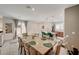 Dining room with sliding doors to backyard at 8035 Skye Foxx St, Las Vegas, NV 89166