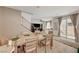 Dining area with view of living room and stairs at 8035 Skye Foxx St, Las Vegas, NV 89166