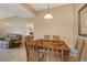 Dining area with wooden table and chairs at 8805 Jeffreys St # 1032, Las Vegas, NV 89123