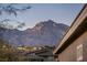 Mountain view from the community with houses in the foreground at 928 Calluna Hills Ln, Las Vegas, NV 89138