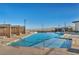 Relaxing pool area with multiple pools and lounge chairs at 928 Calluna Hills Ln, Las Vegas, NV 89138