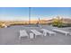 Community spa with lounge chairs at 928 Calluna Hills Ln, Las Vegas, NV 89138