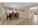 A cozy dining area offering a comfortable spot for meals and gatherings at 9852 Snowy Canyon Ct, Las Vegas, NV 89183