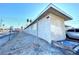 Light gray stucco home with a fenced yard at 99 N 21St St, Las Vegas, NV 89101