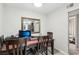 Workstation and dining space with a view of the bathroom at , Las Vegas, NV 89103