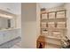 Linen closet with shelves for storage at 108 Breeze Ct, Las Vegas, NV 89145