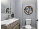 Clean bathroom with updated vanity and stylish decor at 10810 Hunters Green Ave, Las Vegas, NV 89166