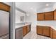 Kitchen with stainless steel appliances and ample cabinet space at 1911 Hobson Dr, Henderson, NV 89074