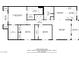 Condominium floor plan showcasing two bedrooms, two baths, and balconies at 1955 Cutlass Dr # 1955, Henderson, NV 89014