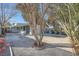 Backyard with patio, landscaping and trees at 200 Rancho Vista Dr, Las Vegas, NV 89106