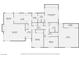 Floor plan showing 2 bedrooms, 2 baths and open concept living at 200 Rancho Vista Dr, Las Vegas, NV 89106