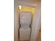 Stackable washer and dryer in a convenient closet at 230 E Flamingo Rd # 334, Las Vegas, NV 89169