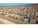 Aerial view of neighborhood and houses at 2469 Cingoli St, Henderson, NV 89044