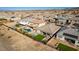 Aerial view of houses, community, and mountain views at 2469 Cingoli St, Henderson, NV 89044