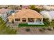 Single-story home with tile roof, and a two-car garage at 3016 Darby Falls Dr, Las Vegas, NV 89134