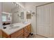 Double vanity bathroom with good storage space at 3604 Lisandro St # 201, Las Vegas, NV 89108