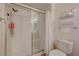 Clean bathroom with shower/tub combo and toilet at 3604 Lisandro St # 201, Las Vegas, NV 89108