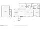 Two-story floor plan, showing a garage, living room, and bedrooms at 3604 Lisandro St # 201, Las Vegas, NV 89108