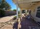 Relaxing backyard patio with covered seating area at 3830 Passionfruit St, North Las Vegas, NV 89032