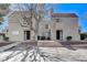 Condominium exterior view with a covered parking area and desert landscaping at 4241 Gannet Cir # 205, Las Vegas, NV 89103