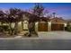 Stunning curb appeal with mature trees and two-car garage at 4541 Largo Cantata St, Las Vegas, NV 89135