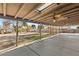 Covered patio area with ceiling fans and backyard access at 4840 Conough Ln, Las Vegas, NV 89149