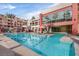 Large community pool perfect for swimming and recreation at 59 E Agate Ave # 406, Las Vegas, NV 89123