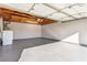 Spacious garage with epoxy flooring and storage at 6412 Miragrande Dr, Las Vegas, NV 89108