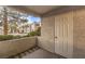 Private patio with access to a courtyard and views of the community at 6800 E Lake Mead Blvd # 1047, Las Vegas, NV 89156